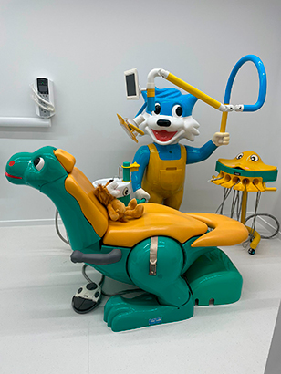 Sillón infantil en Clínica Dental Parque Venecia